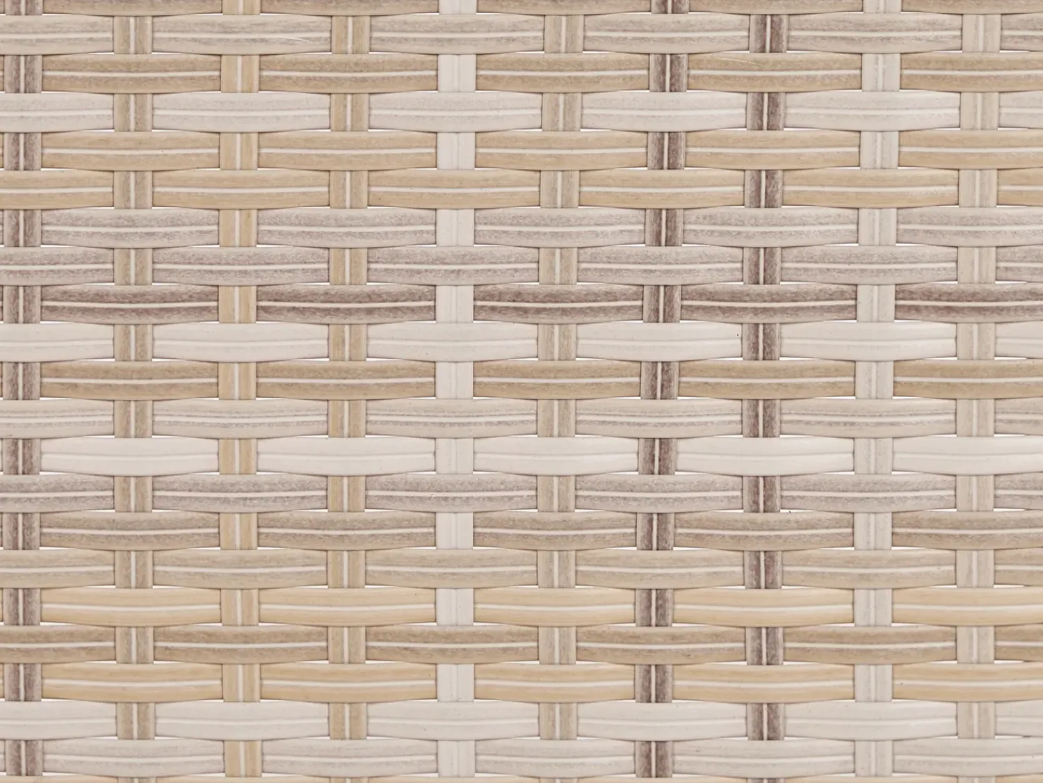 Online Beliani Set di divani angolari da giardino 5 posti LANCIANO Lato destro Rattan sintetico (PE) Bianco sporco Bianco Beige