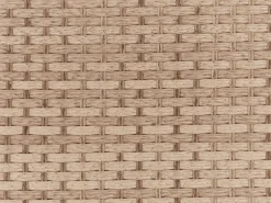 Discount Beliani Set di divani angolari da giardino 4 posti SANO Modulare Rattan sintetico (PE) Naturale Bianco Naturale