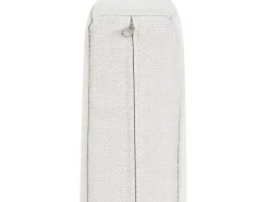 Sale Beliani Set di divani angolari da giardino 6 posti CASTELLA/FRATTE Lato Sinistro Metallo Bianco sporco Bianco Grigio