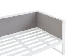 Sale Beliani Set di divani angolari da giardino 6 posti CASTELLA/FRATTE Lato Sinistro Metallo Bianco sporco Bianco Grigio
