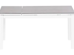 Sale Beliani Set di divani angolari da giardino 5 posti MESSINA Lato Sinistro Metallo Beige sabbia Bianco Beige Grigio