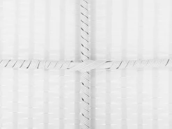 Beliani Set di divani angolari da giardino 4 posti SANO Modulare Rattan sintetico (PE) Bianco Bianco Beige