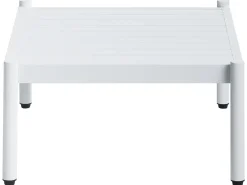 Sale Beliani Set di divani angolari da giardino 5 posti RASIGLIA Lato Sinistro Metallo Beige Bianco Beige