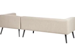 Sale Beliani Set di divani angolari da giardino 4 posti SORRIVOLI Lato Sinistro Beige Beige Grigio