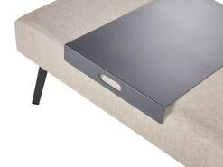 Sale Beliani Set di divani angolari da giardino 4 posti SORRIVOLI Lato Sinistro Beige Beige Grigio