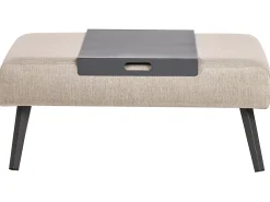 Sale Beliani Set di divani angolari da giardino 4 posti SORRIVOLI Lato Sinistro Beige Beige Grigio