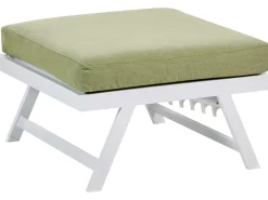 Hot Beliani Set di divani angolari da giardino 5 posti COCCORINO Metallo Verde Bianco Verde