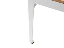Clearance Beliani Set di divani angolari da giardino 5 posti POSITANO Marrone chiaro Bianco Marrone Marrone