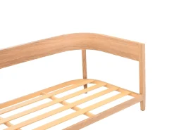 Best Beliani Set di divani angolari da giardino 5 posti SAMPIERI Lato Sinistro Metallo Marrone chiaro Beige Marrone