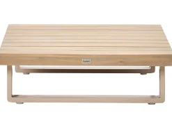 Discount Beliani Set di divani angolari da giardino 5 posti MYKONOS Lato destro Legno di acacia certificato Tortora Beige Marrone