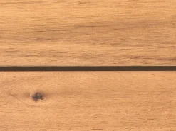 Best Beliani Set di divani angolari da giardino 5 posti FRAZZANO Legno di acacia certificato Bianco sporco Bianco Marrone