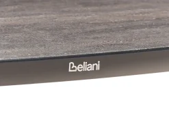 Online Beliani Set di divani angolari da giardino 3 posti LEFFE Metallo Beige