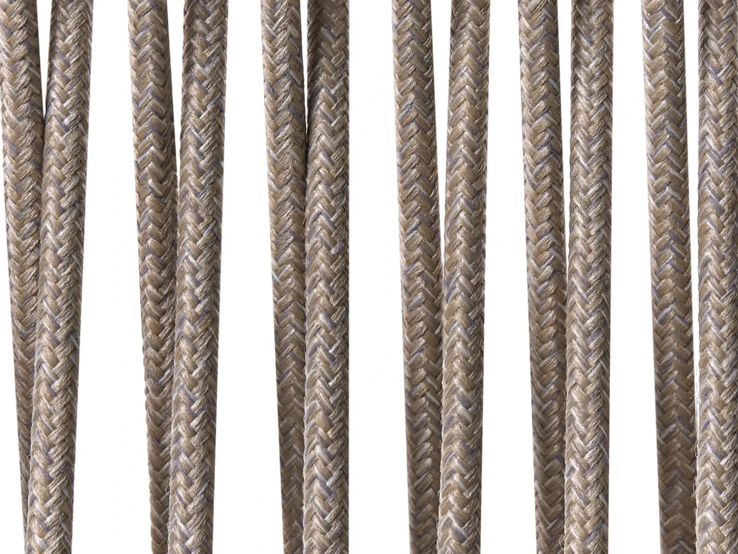 Discount Beliani Set di divani angolari da giardino 3 posti LEFFE Metallo Beige