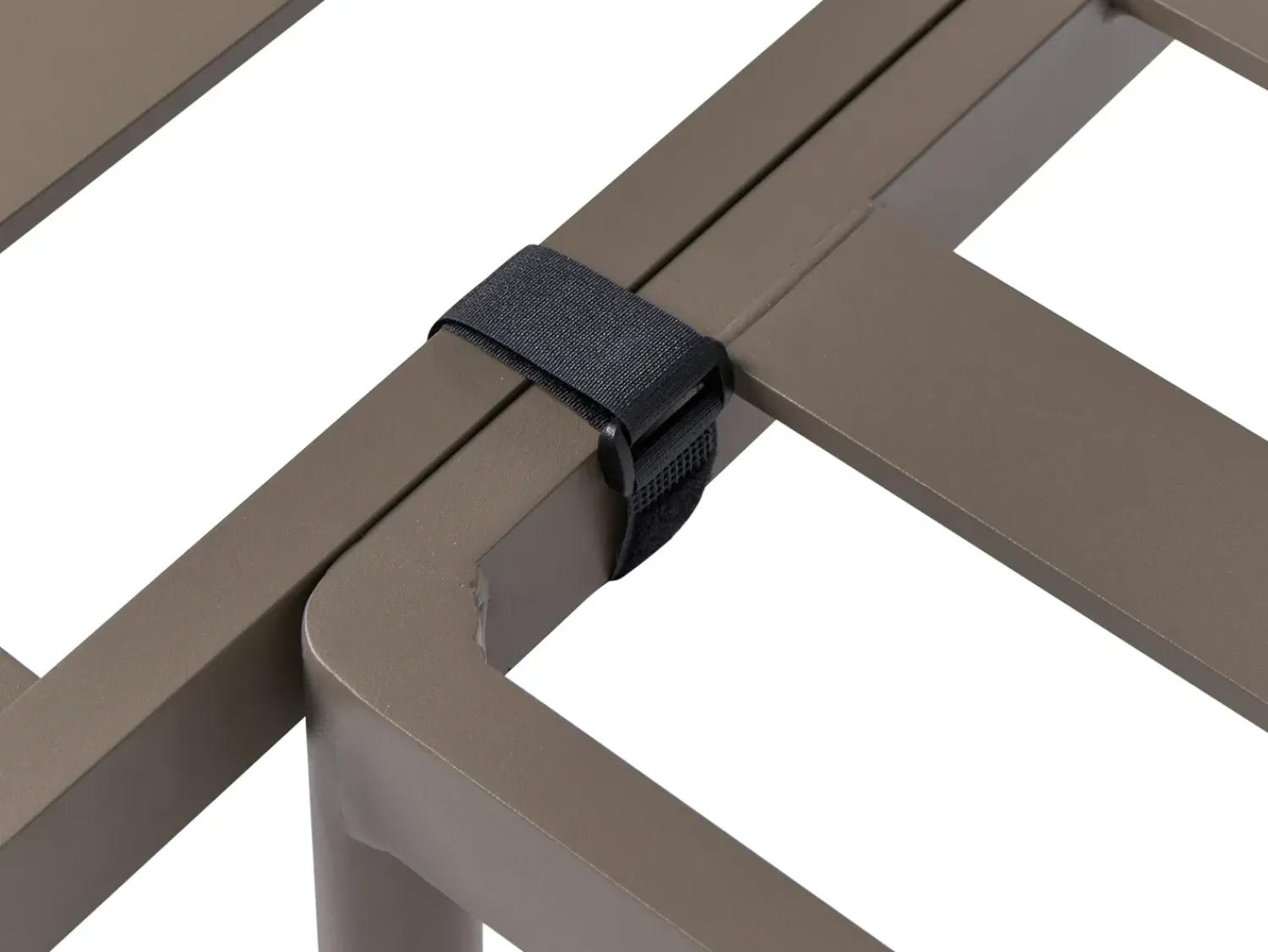 Discount Beliani Set di divani angolari da giardino 3 posti LEFFE Metallo Beige