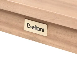 Online Beliani Set di divani angolari da giardino 3 posti ARABBA Lato Sinistro Legno di acacia certificato Grigio Marrone Grigio