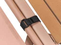 Outlet Beliani Set di divani angolari da giardino 4 posti CACCAMO Marrone