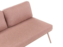 Outlet Beliani Set di divani angolari da giardino 4 posti CACCAMO Marrone