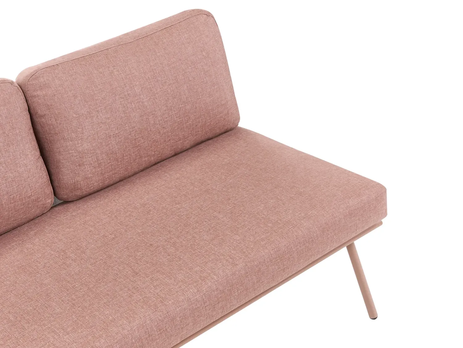 Outlet Beliani Set di divani angolari da giardino 4 posti CACCAMO Marrone