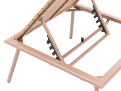 Discount Beliani Set di divani angolari da giardino 4 posti CACCAMO Beige Beige Marrone