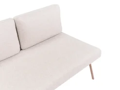 Discount Beliani Set di divani angolari da giardino 4 posti CACCAMO Beige Beige Marrone