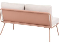 Discount Beliani Set di divani angolari da giardino 4 posti CACCAMO Beige Beige Marrone