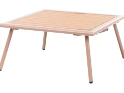 Discount Beliani Set di divani angolari da giardino 4 posti CACCAMO Beige Beige Marrone