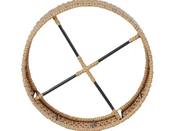Sale Beliani Set di divani angolari da giardino 4 posti OLIVERI Rattan sintetico (PE) Beige Beige Naturale
