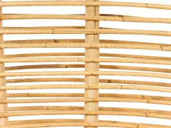 New Beliani Set di divani da giardino 4 posti MARATEA Rattan Naturale Beige Naturale Nero