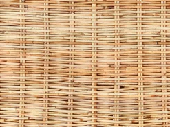 Sale Beliani Set di divani da giardino 5 posti ALESSANO Rattan Naturale Bianco Naturale