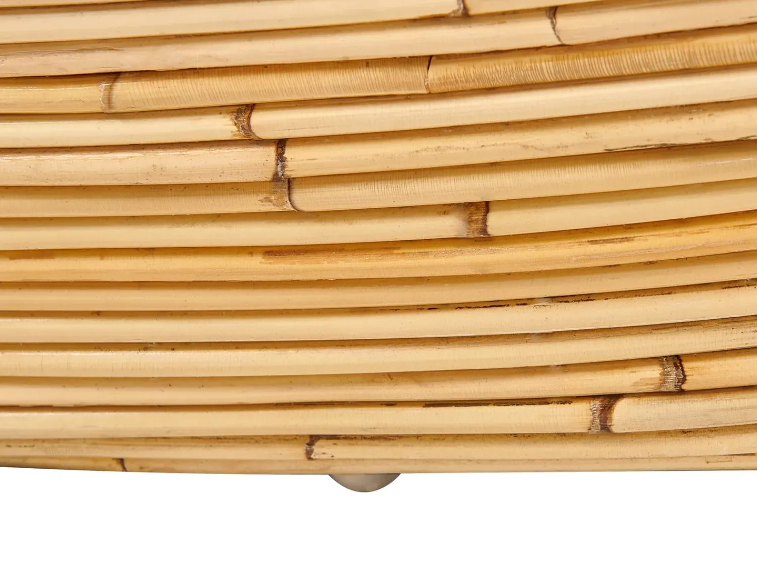 Online Beliani Set di divani da giardino 4 posti MAIORI Rattan Naturale Beige Naturale