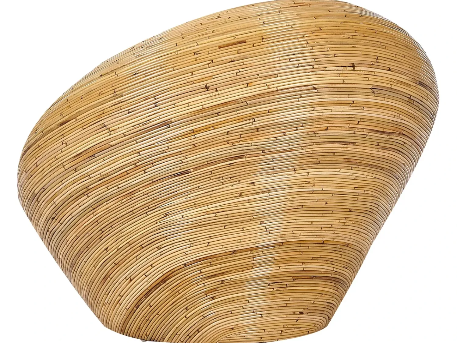 Online Beliani Set di divani da giardino 4 posti MAIORI Rattan Naturale Beige Naturale