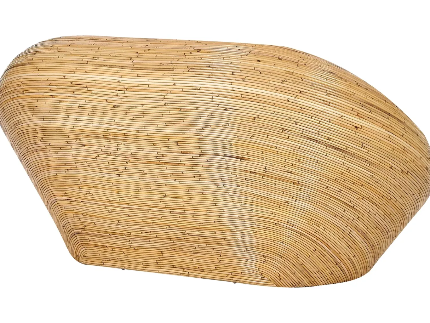 Online Beliani Set di divani da giardino 4 posti MAIORI Rattan Naturale Beige Naturale