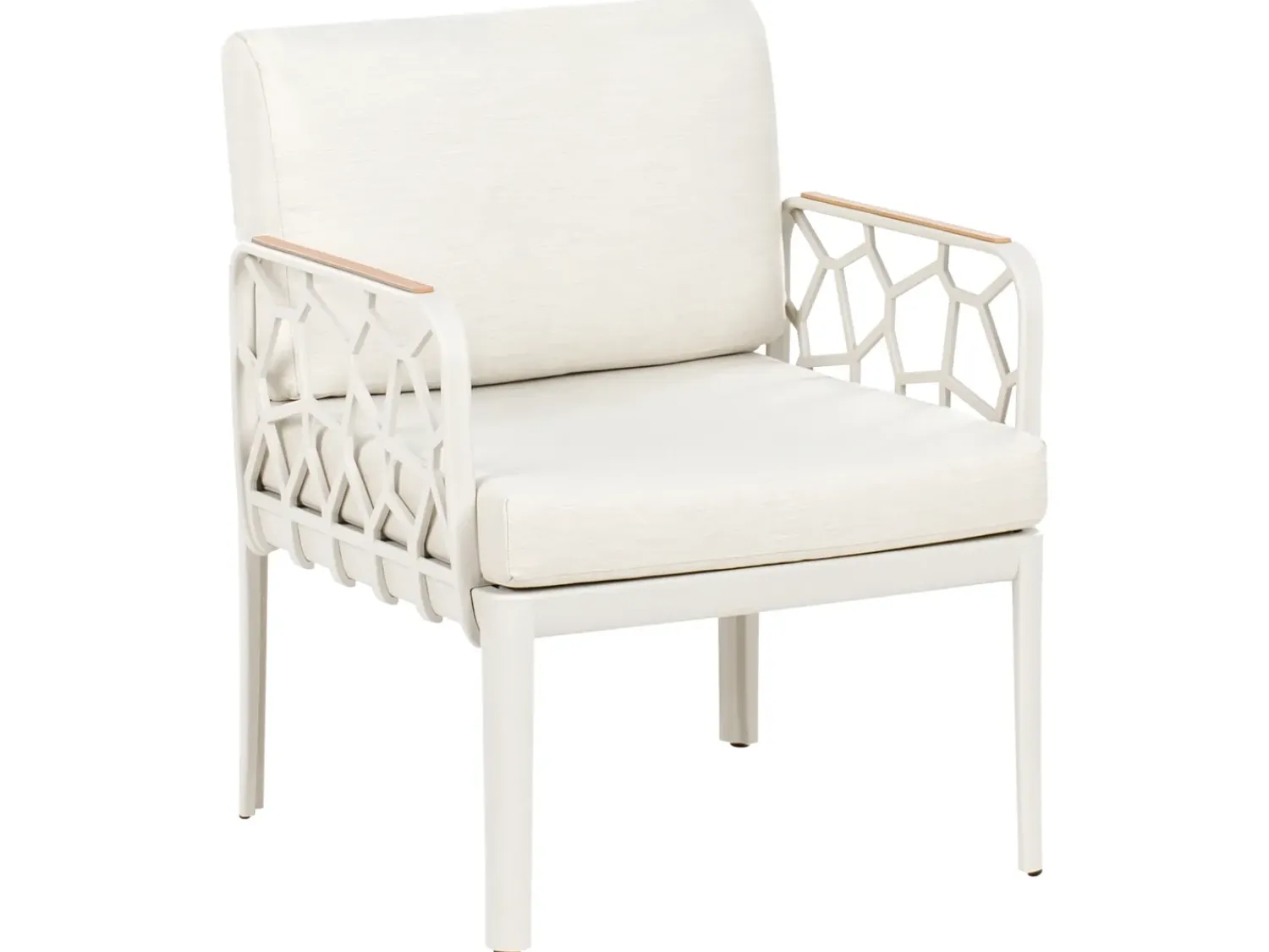 Beliani Set di divani da giardino 4 posti ERICHE Beige chiaro Beige Marrone