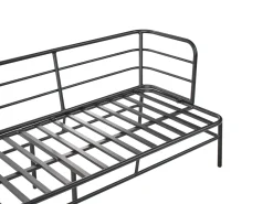 Best Beliani Set di divani da giardino 5 posti PONZONE Metallo Beige chiaro Beige Nero