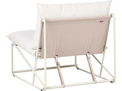 Outlet Beliani Set di divani da giardino 4 posti PICO Metallo chiaro Beige