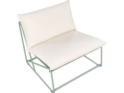Online Beliani Set di divani da giardino 4 posti PICO Metallo Verde Beige Verde