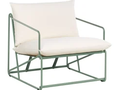 Online Beliani Set di divani da giardino 4 posti PONTE Metallo Verde Beige Verde