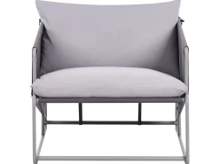 Online Beliani Set di divani da giardino 4 posti PONTE Metallo Grigio