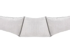 Beliani Set di divani da giardino 7 posti ROBELLA con tavoli Beige Bianco Beige Marrone