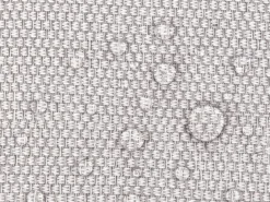 Beliani Set di divani da giardino 7 posti ROBELLA con tavoli Beige Bianco Beige Marrone