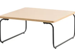 Online Beliani Set di divani da giardino 5 posti VENARIA con tavoli Metallo Beige/Nero Beige Nero