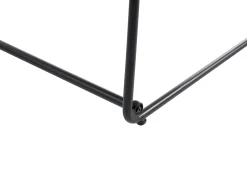 Online Beliani Set di divani da giardino 5 posti VENARIA con tavoli Metallo Beige/Nero Beige Nero