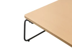 Online Beliani Set di divani da giardino 5 posti VENARIA con tavoli Metallo Beige/Nero Beige Nero