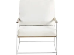 Online Beliani Set di divani da giardino 5 posti VENARIA con tavoli Metallo Beige/Bianco Bianco Beige