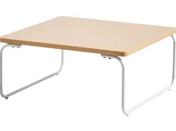 Online Beliani Set di divani da giardino 5 posti VENARIA con tavoli Metallo Beige/Bianco Bianco Beige