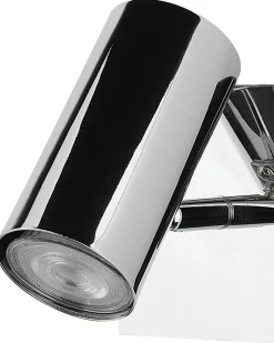 Online Beliani Set di 2 faretti ROSETTA Regolabile Metallo Argento