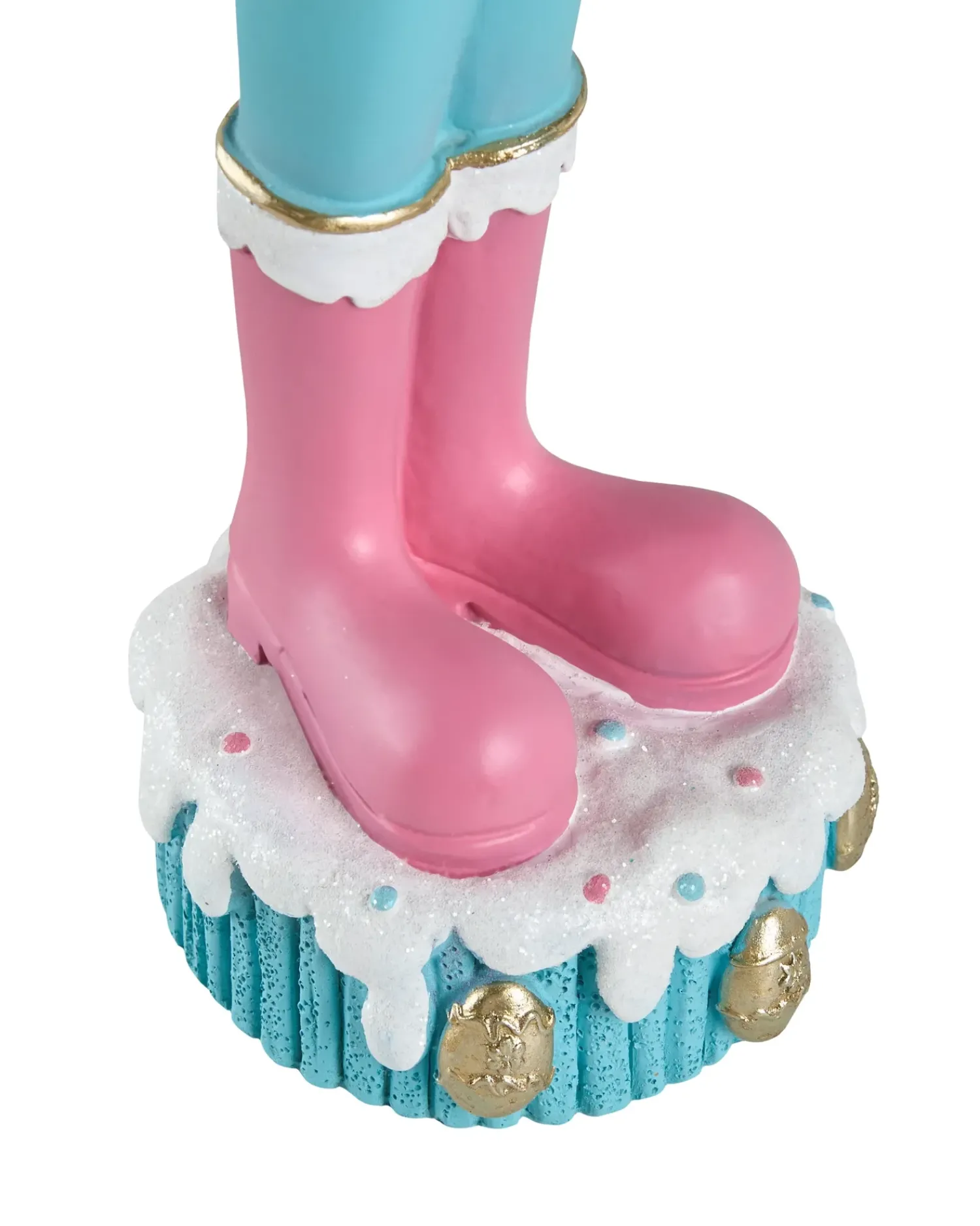 Beliani Set di 2 figure Coniglio MORUD Multicolore