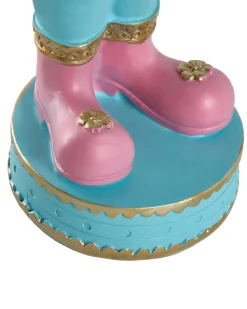 Outlet Beliani Set di 2 figure Coniglio SNAVE Multicolore