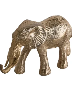 Sale Beliani Set di 2 figure Elefante SEDLARI Metallo Oro