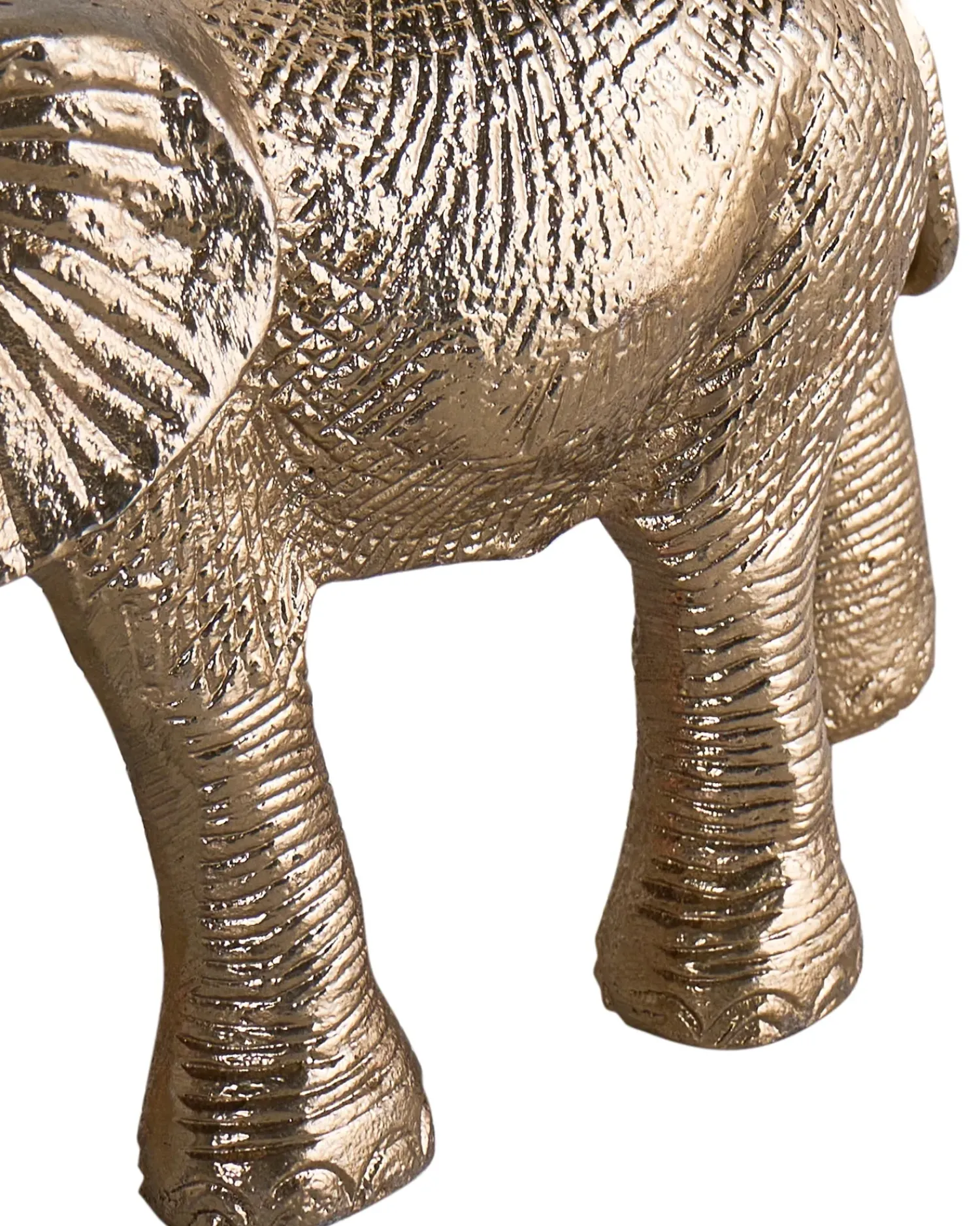Sale Beliani Set di 2 figure Elefante SEDLARI Metallo Oro